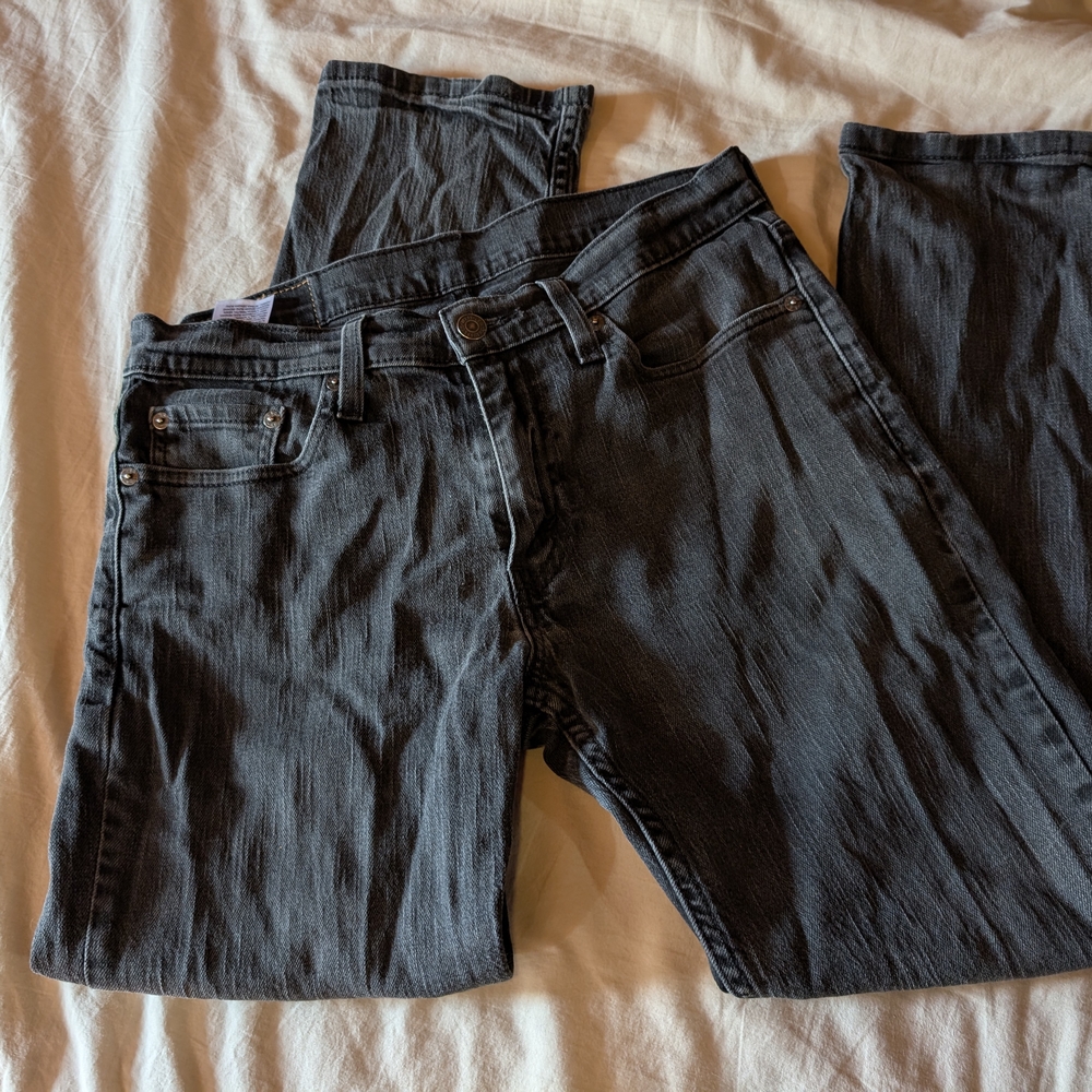 Levi's Gray Denim 514 Jeans men's size 30x30